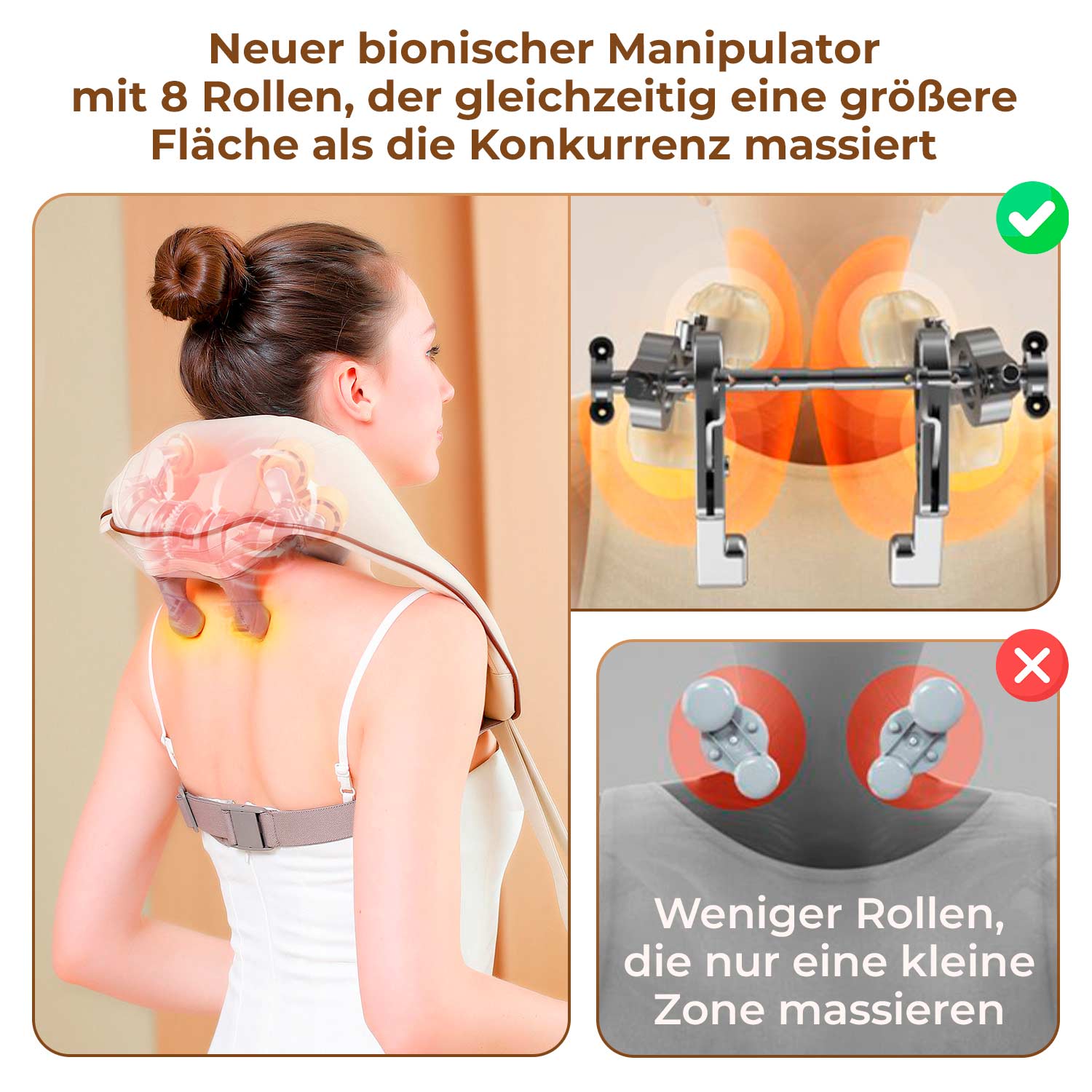 B-Ware BEM Multi Relax - Shoulder and neck massager