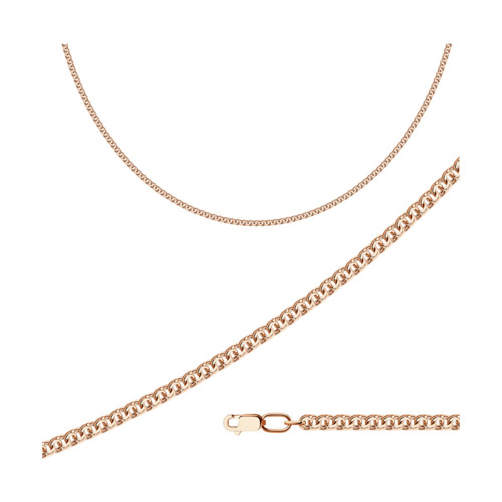 Sokolov Halskette aus 925 Silber vergoldet