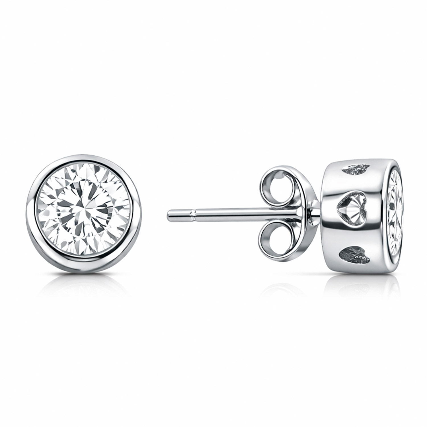 Ohrstecker aus Silber 925, mit Zirkonia