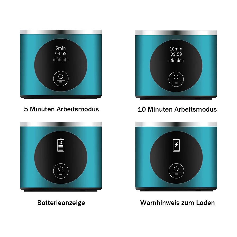 B-Ware BEM EVA Hydrogenflasche 280 ml - Wasserstoff-Wasserflasche mit SPE (PEM) Elektrolyse - Technologie