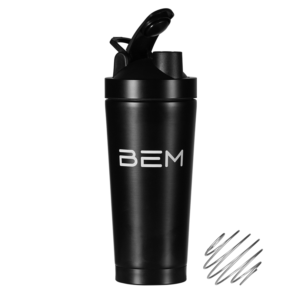BEM Thermoflasche mit einem Shaker Ball für heiße oder kalte Getränke 750 ml