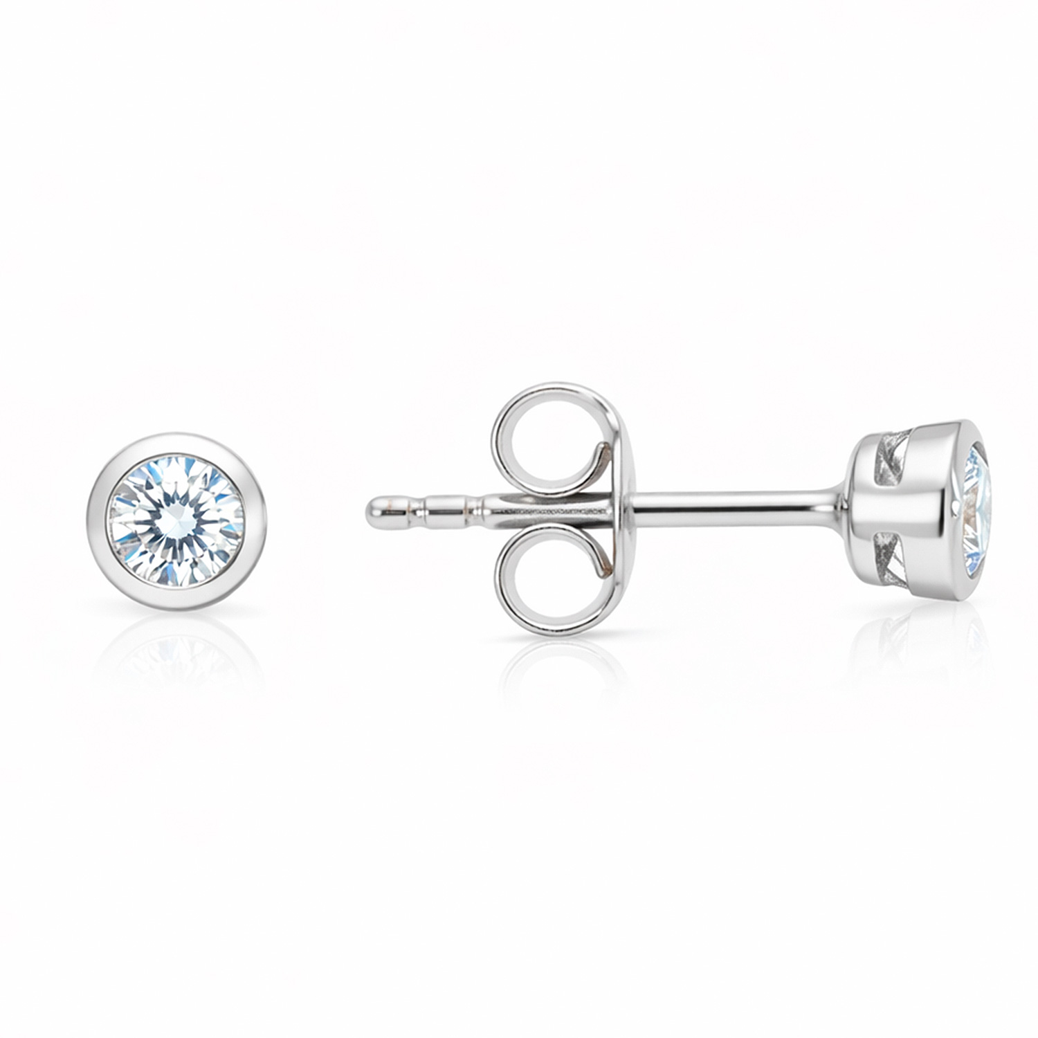 Ohrstecker aus Silber 925, mit Zirkonia