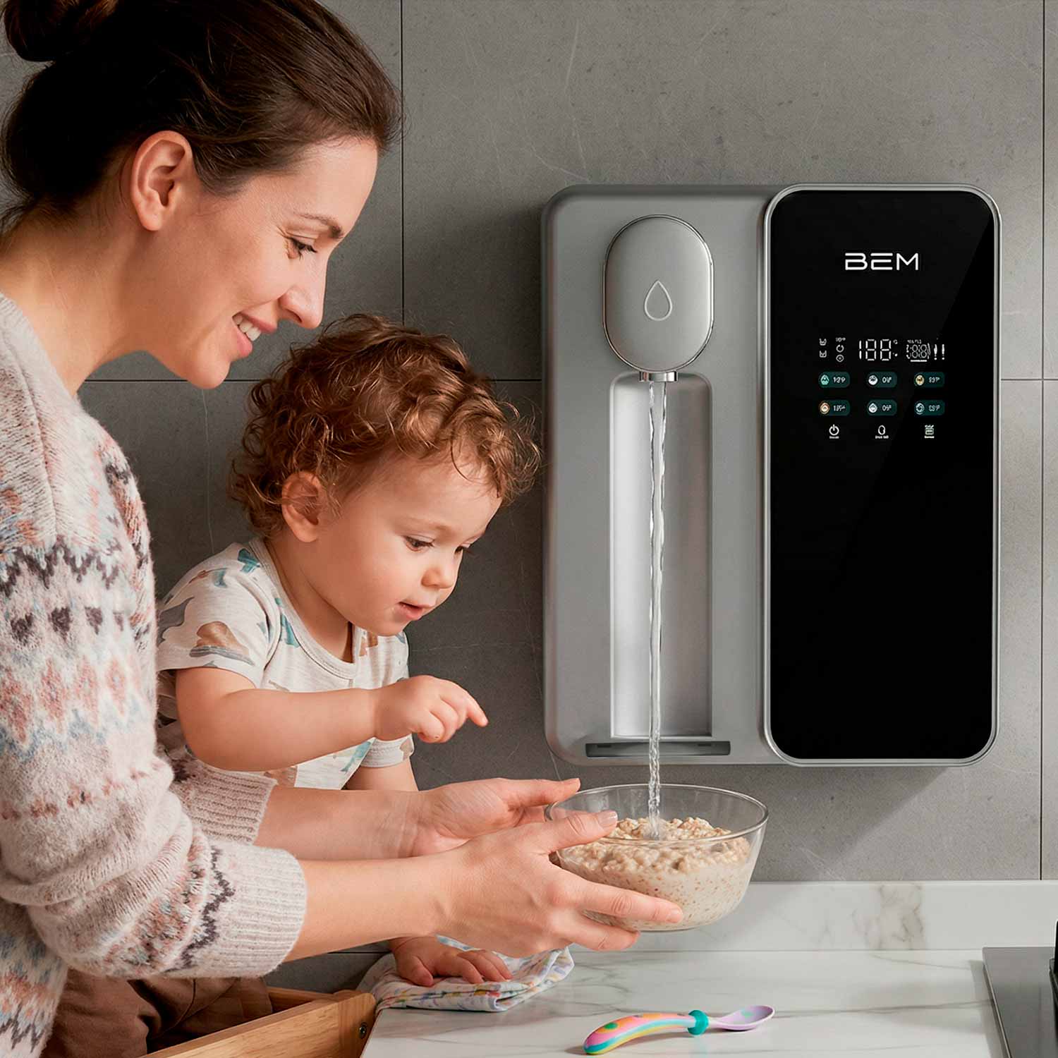 BEM Unicora reverse osmosis water filter with direct connection