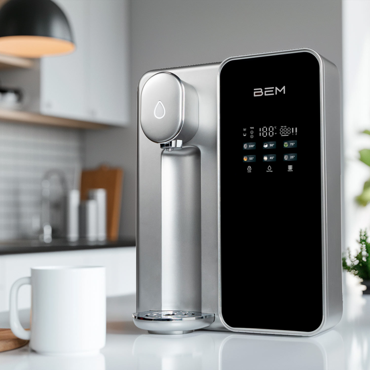 BEM Unicora reverse osmosis water filter with direct connection