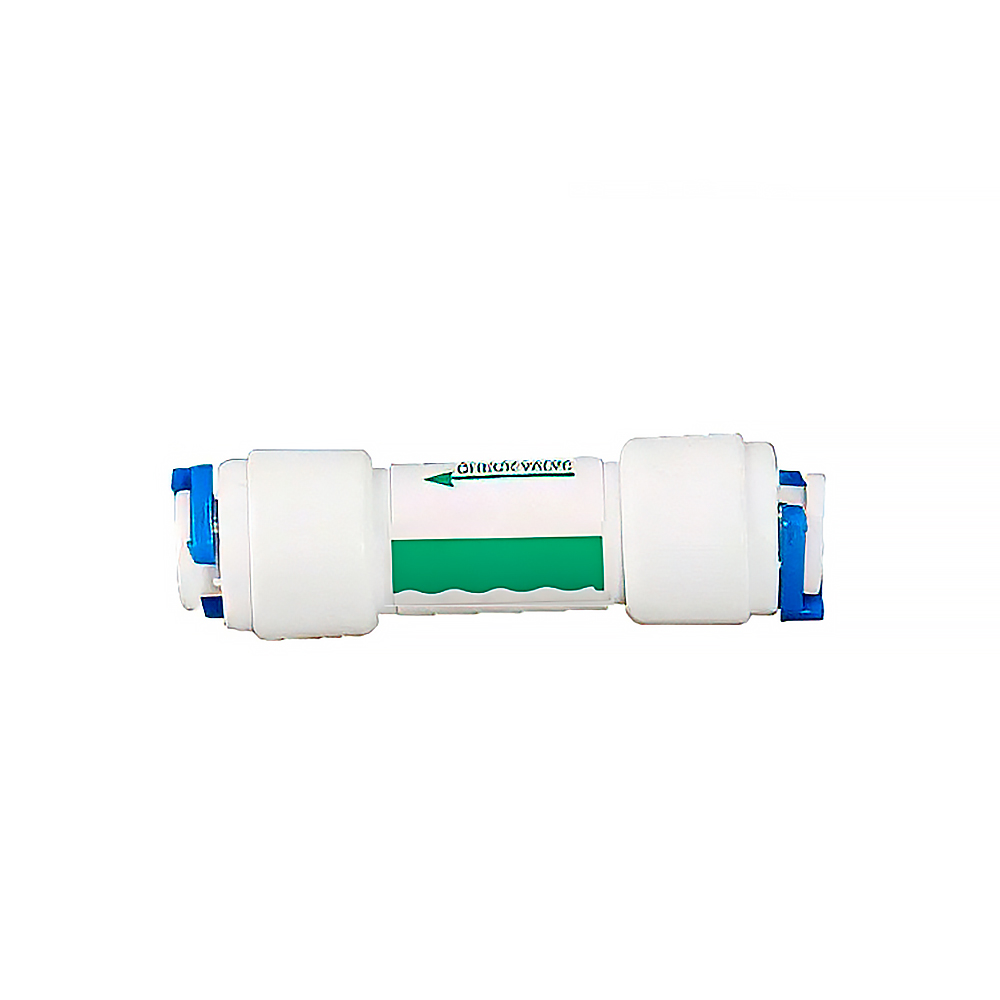 Check valve Synthetic material straight connections 2x1/4".