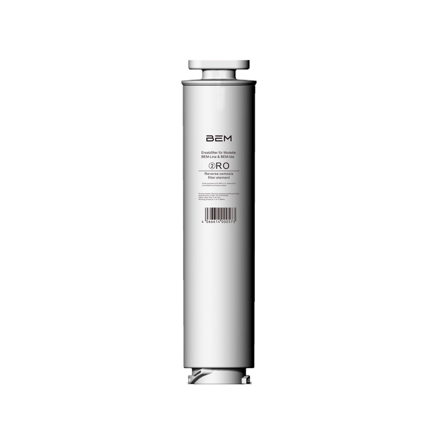 BEM LINA und BEM IDA 3er-SET Ersatzfilter (RO, PAC und CF) für BEM Lina und Ida Wasserfilter