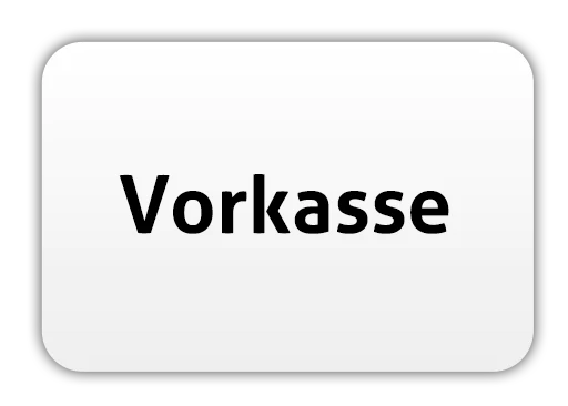 Vorkasse per Banküberweisung