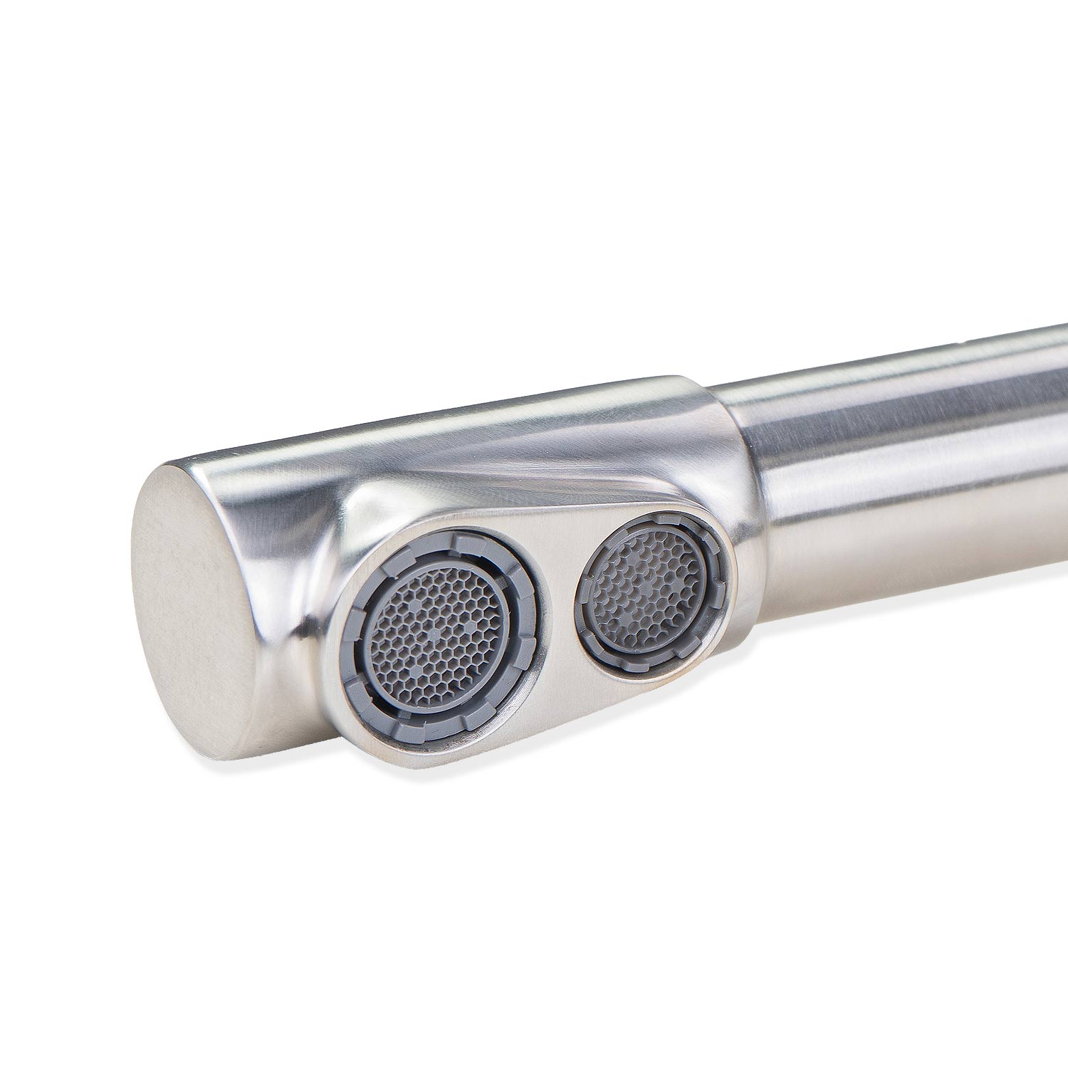 BEM 3-ходовой смеситель из нержавеющей стали 18/10, матовая шлифованная поверхность