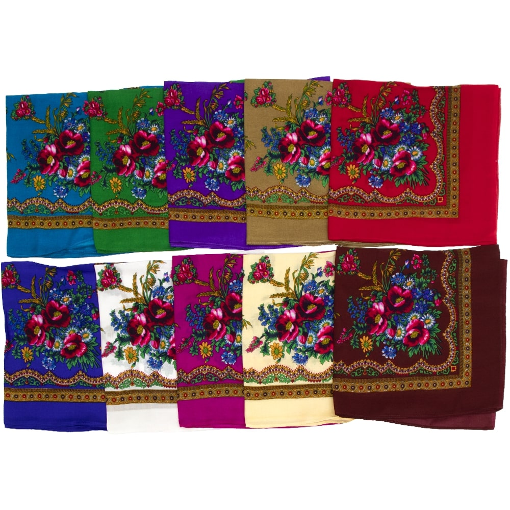 Headscarf, 75x75 cm