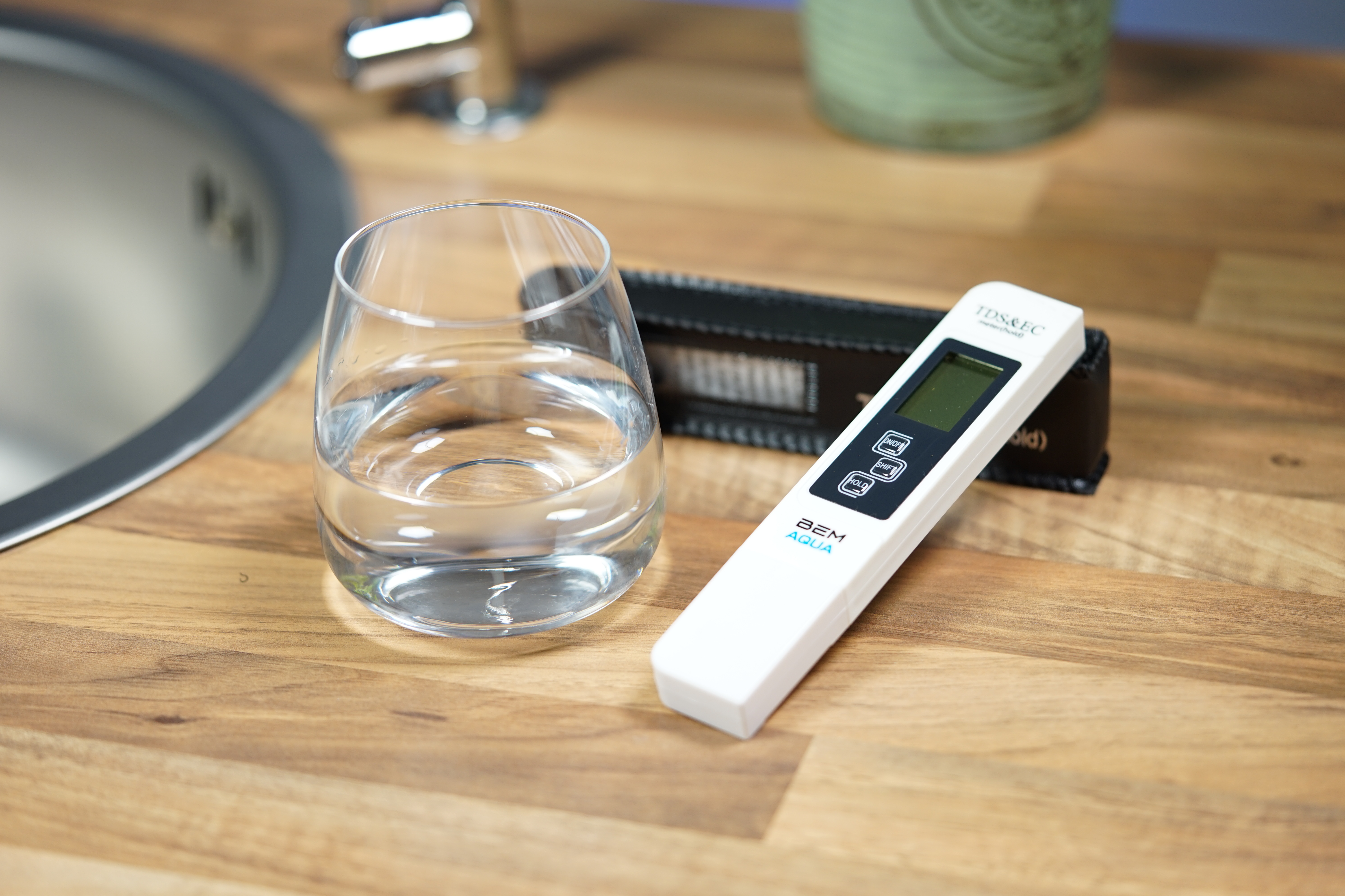 BEM Wassertester - Wassermessgerät Digital TDS für die Kontrolle der Trinkwasserqualität
