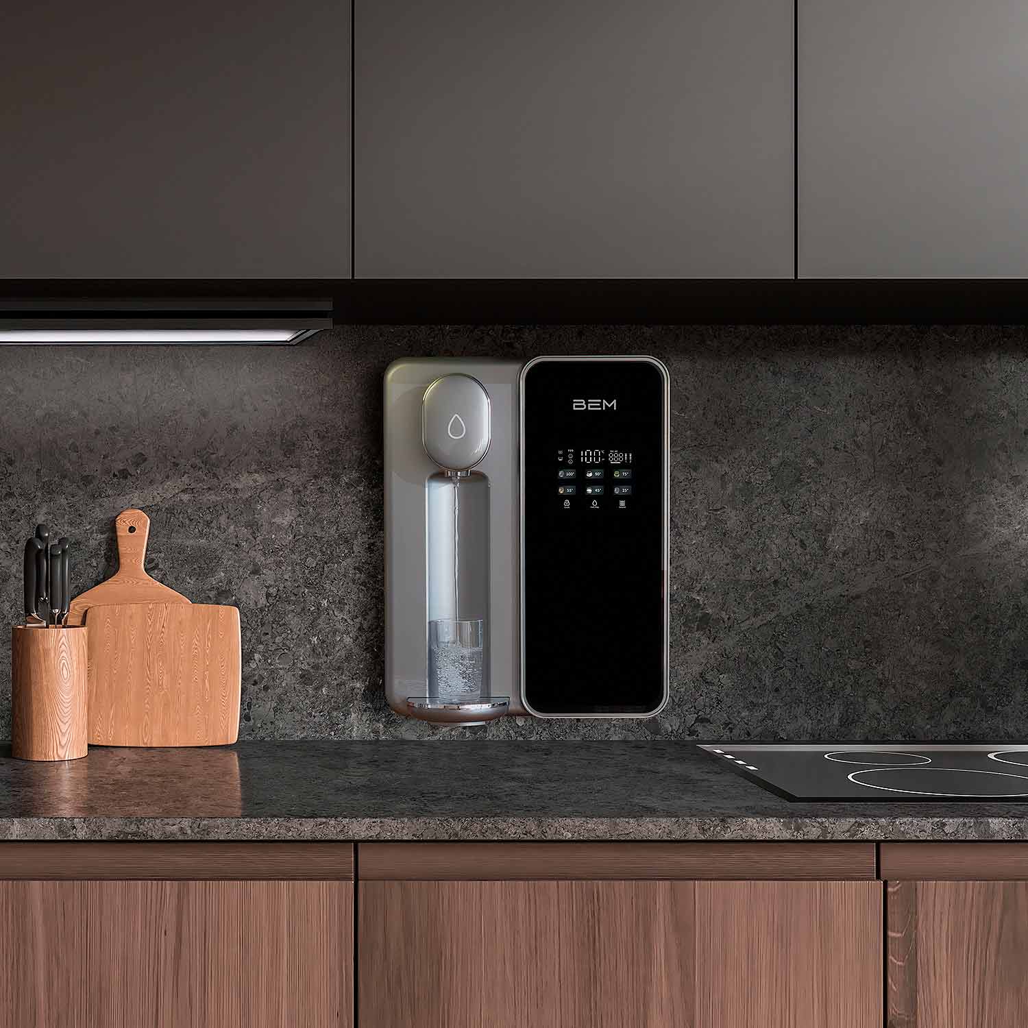 BEM Unicora reverse osmosis water filter with direct connection