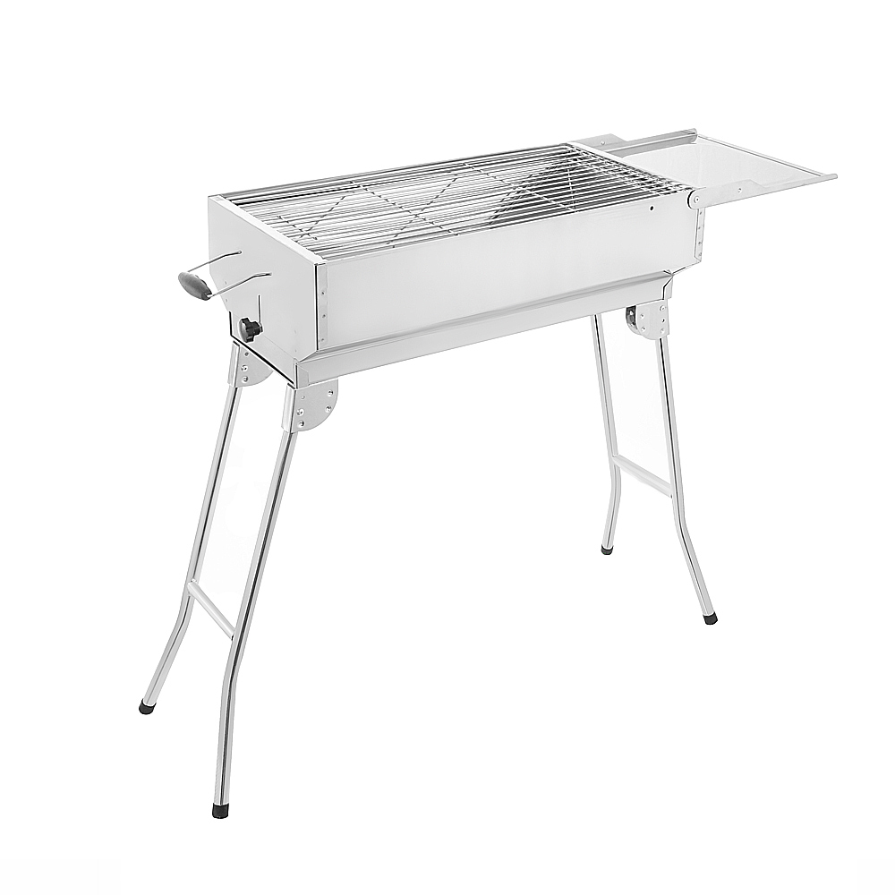 Rambo Grill Argos - hochwertiger Holzkohlegrill aus Edelstahl